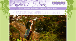 Desktop Screenshot of angelandderek.com